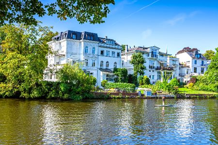Villen an der Alster in Hamburg