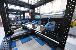 Bis zu drei Steuerflächen können gleichzeitig getestet werden.