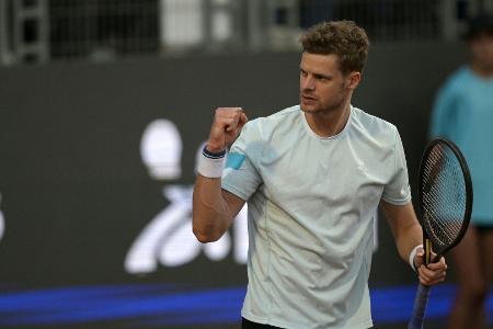 Hanfmann im Viertelfinale von Marrakesch