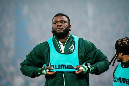 Boniface mit Bäuchlein - aber Thioune sieht eine 