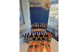 Das Stehlgut vom 27.03.2026 mit einem Gesamtwert von über 800,-EUR