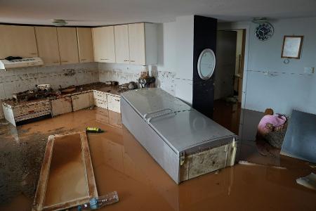 Schwere Unwetter haben in Griechenland große Schäden verursacht. 