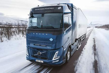 Volvo Hydrogen Wasserstoff Lkw