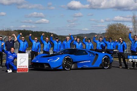 Ford GT Mk IV Nordschleifenrekord