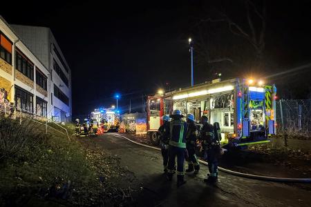 Brandeinsatz Helena-Rubinstein-Straße, Alt-Erkrath