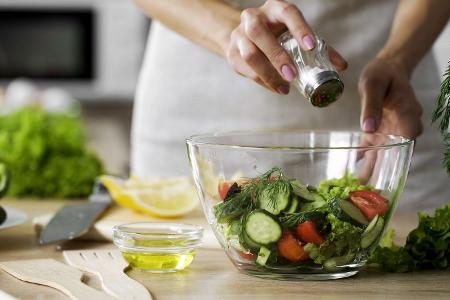 Gemüse und Gewürze