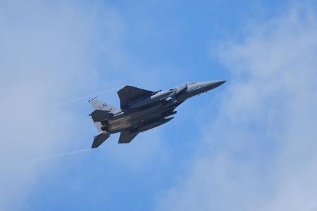 Ein Kampfflugzeug vom Type F-15E ist über dem Iran abgeschossen worden. (Archivbild)