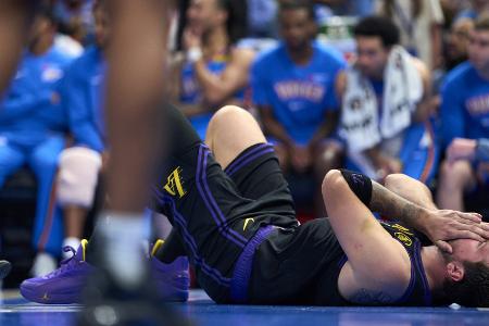 NBA: Lakers-Star Doncic verpasst Rest der Hauptrunde