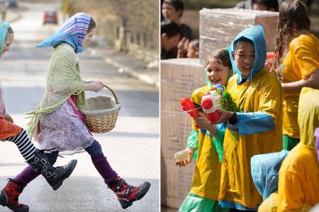 Wasserschlacht, Hexen und mehr: Besondere Osterbräuche aus aller Welt
