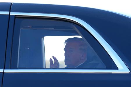 Trump spielt das Problem der Benzinpreise herunter (Archivbild).