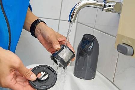 Akku-Handstaubsauger - Staubbehälter