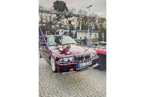 Am Karfreitag sichergestellter BMW, dessen Betriebserlaubnis wegen zahlreicher technischer Veränderungen und Mängel erloschen war