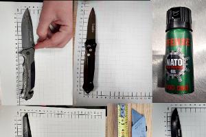 Sichergestellte Gegenstände am Flughafen Köln/Bonn