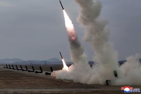 Nordkorea hat erneut mehrere Raketen getestet. (Archivbild)