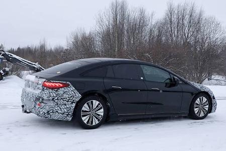 Erlkönig Mercedes EQS