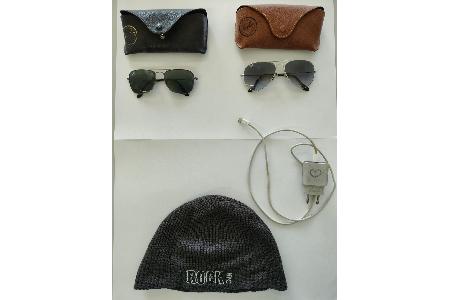 mutmaßlich gestohlene Gegenstände