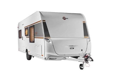 Bürstner Wohnwagen, B 66, Freisteller