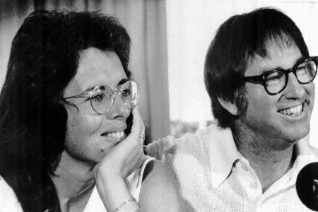Billie Jean King und Bobby Riggs
