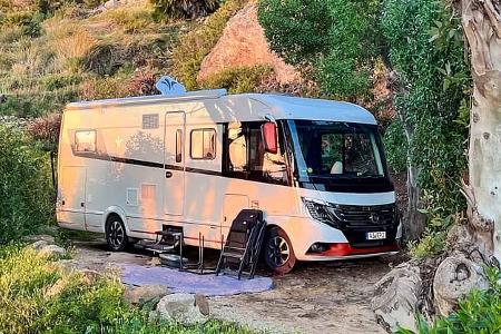 Leser auf Tour Tarifa, Camping, Spanien, Wohnmobil