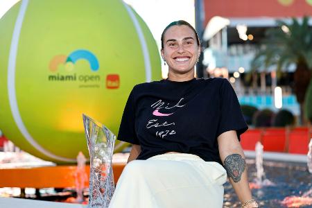 Sabalenka sagt Teilnahme in Stuttgart ab