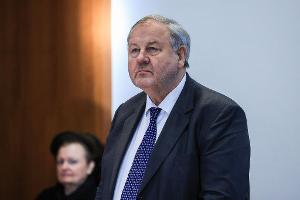 Hanno Berger im Bonner Strafprozess 2022.