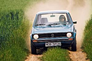 VW Golf I LS (1974) erster Test auto motor und sport 16/1974