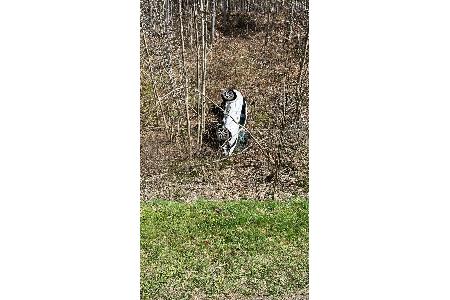 Die Fahrerin erlitt leichte Verletzungen.