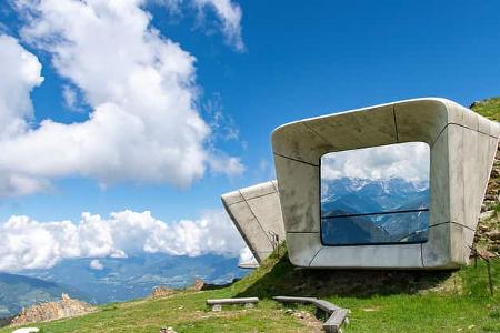Messner Mountain Museum auf dem Gipfel des Kronplatzes