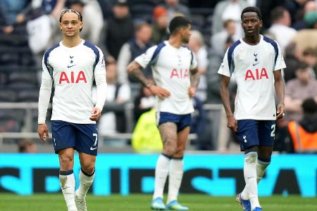 Tottenham rutscht auf Abstiegsplatz - West Ham siegt