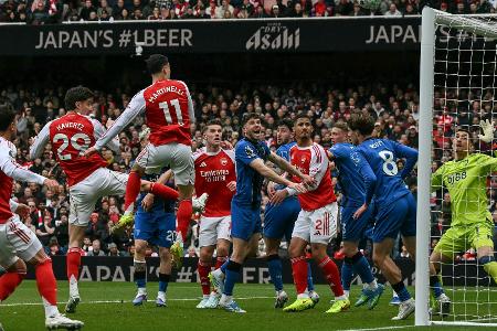 Arsenal patzt im Titelrennen