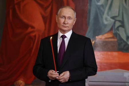 Kremlchef Wladimir Putin hat für das orthodoxe Osterfest eine Feuerpause angesetzt. (Archivbild)