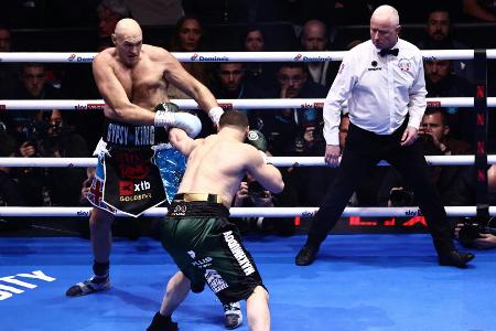 Comeback nach 476 Tagen: Fury schlägt Machmudow souverän