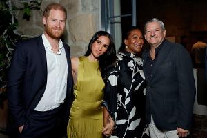 Prinz Harry und Herzogin Meghan feiern mit Netflix-Chef Ted Sarandos