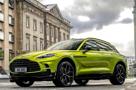 Aston Grün, Aston Martin DBX 707, SUV, Zugwagen, Sportlich