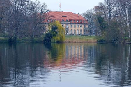 Die Villa Borsig - Verhandlungsort für Spitzenkoalitionäre am Wochenende. 