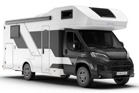 Sun Living Außen, Sun Living A 60 SP, Alkoven, Wohnmobil, Kompakt, Günstig