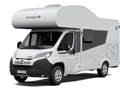 Sunlight Außen, Sunlight A 60, Alkoven, Wohnmobil, Kompakt, Günstig