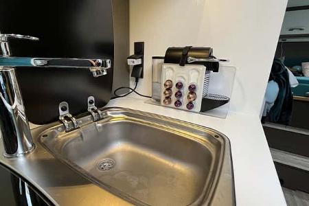 Kaffeemaschinenhalterung, S'Käpsele, Halterung