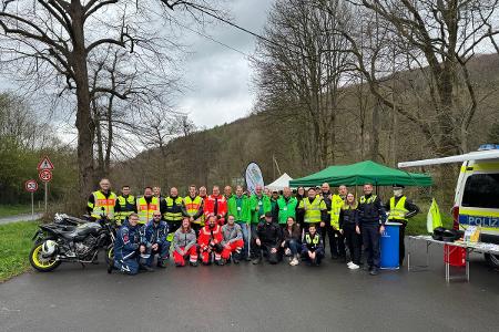 Kradauftakt 2025, Quelle: Kreispolizeibehörde Ennepe-Ruhr-Kreis