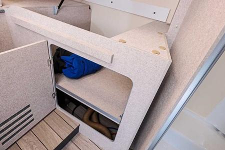 Schrank, Forster T 745 EB, Wohnmobil, Teilintegriert, Preiswert, Einzelbett