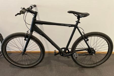 Sichergestelltes Rad