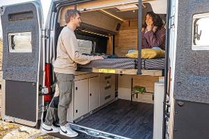 Stauraum, Knaus Boxtime 630 MX, Wohnmobil, Campingbus