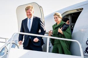 König Willem-Alexander fliegt sich selbst in die USA