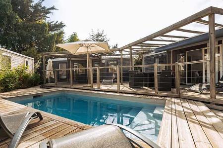 Sandaya Le Fief, Campingplatz, Mobilhome, Frankreich