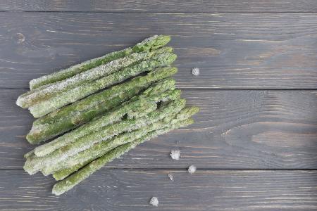 Spargel nicht einfrieren