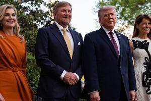 "Sehr gelungener Abend": Niederländisches Königspaar trifft die Trumps