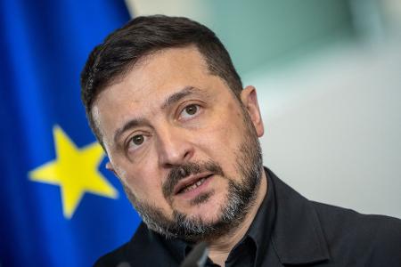 Selenskyj ist in den vergangenen vier Jahren seit der russischen Invasion in der Ukraine schon viele Male nach Berlin gereist.