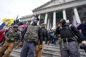 Am 6. Januar 2021 hatten Randalierer angestachelt von Donald Trump das US-Parlament gestürmt. (Archivbild)