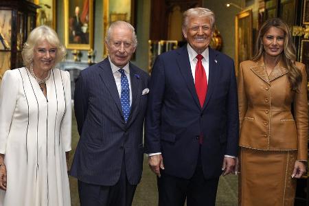 Staatsbesuch bei Donald Trump: Besondere Ehre für König Charles