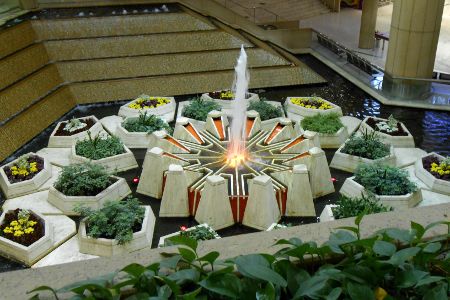 Lobby im Flughafen Riad